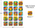 Teacher Created Resources Fall Stickers, Multi Color