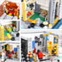 1859PCS City Serving Station Mini Building Blocks, Creative Street View Architecture Sets for 14+ Boys, Girls, or Adults