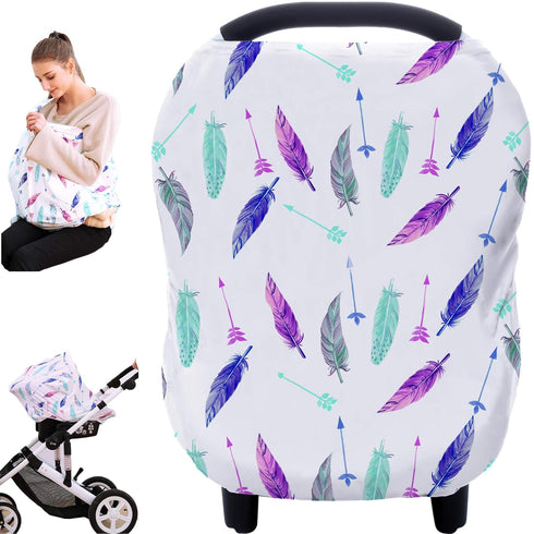 Carseat Canopy Covers for Breastfeeding - Baby Car Seat Covers Breastfeeding Cover