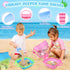 EULRGAUS 6 2 2 2 Beach Toys, PCS Sand Sifter for The Beach, Sand Toys with Collapsible Sand Sifters Sieve, Beach