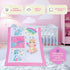 TrenD'Lay 4 Set, Set Sets Set, Set, Set, Piece Baby Girl Crib Bedding Crib Comforter for Girls, Crib for Girl, Baby