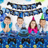 81 Pcs 8th Birthday Decorations for Boys, Level 8 Video Game Party Supplies, Serves 20