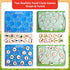 Set 3-6,Life INIFEIDALA Montessori Wooden Preschool Learning Educational Toys for Toddlers Cycle Puzzle, Shape Sorting