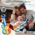 SailStart 1-2 12-18-24 Toddlers Guitar Musical Toys for Year Old Boy/Girl, Multiple Modes with Piano Keys, Animal