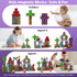 100pcs, 4-8, 3+ Magnetic Blocks, Magnetic Building Blocks Magnetic Blocks for Kids Ages Magnetic Cubes STEM Sensory