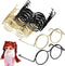 jojofuny 20pcs Doll Glasses, Miniature Eyeglasses for Dolls & Pets Costume Accessories