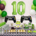 Video Game Party Balloons for Boys 10th Birthday Decorations - 2 Packs Game Controller Mylar Balloons