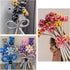 100Pcs 260 Metallic Long Balloons, Thickening Skinny Latex Twisting Balloons for Animals Modeling & Party Decorations
