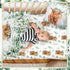 HunnmingRe Set 3 Set Baby Highland Cow Crib Bedding Pcs Crib Baby Blanket, Fitted Sheet, Pillowcase Soft Flannel