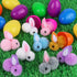 36 Pack Easter Egg Fillers with Easter Bunny Plush Easter Eggs with Toys Inside, Mini Easter Stuffed Animals Easter