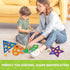 Set 8 48 EAMAY Shape Sorter Toy for Toddler, Shape Puzzles and Matching Games with Sorting Mats and Everyday Objects