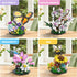 Set, 2059 6+ Ideas Insect Collection Building PCS - Butterfly Orchid Mantis Bee Dragonfly Display Model for Nature