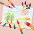 24 Pieces Stacking Crayons, Colorful Stackable Crayons for Kids Writing, Drawing, Coloring, Office School Supplies
