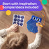 AYNAT FUN Magnetic Drawing Board for Kids & Toddlers with Beads and Magnet Stylus Pen - Magnetic Travel Toy