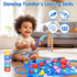 1 12-18 1 2 Arovan Montessori Toys for Year Old - Cloth Fishing Game with Stacking Cups Toddler Toys for One Year Old