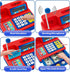 3, 4, 5, 6, 7, 8+ 103 Playset 4-8 Bstoyder Calculator Cash Register Toy Gift for Kids Age Year Old, Pcs Grocery Store