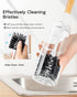 2 Pack MR.SIGA Water Bottle Brush, Long Handle Bottle Brush for Water Glasses, Baby Bottles, Sports Bottles Cleaning