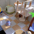 10pcs Decoration(11.8x11.8in, Plush Puzzle Foam Floor Mat, Soft Fluffy Interlocking Square Foam Tiles Area Rugs Carpet