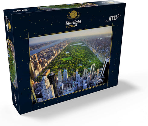 MyPuzzle 1000 Piece Jigsaw Puzzle - Aerial View of Central Park Manhattan New York for Adults