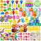 220 Pcs Easter Egg Fillers, Kids Party Favors, Small Toys Easter Basket