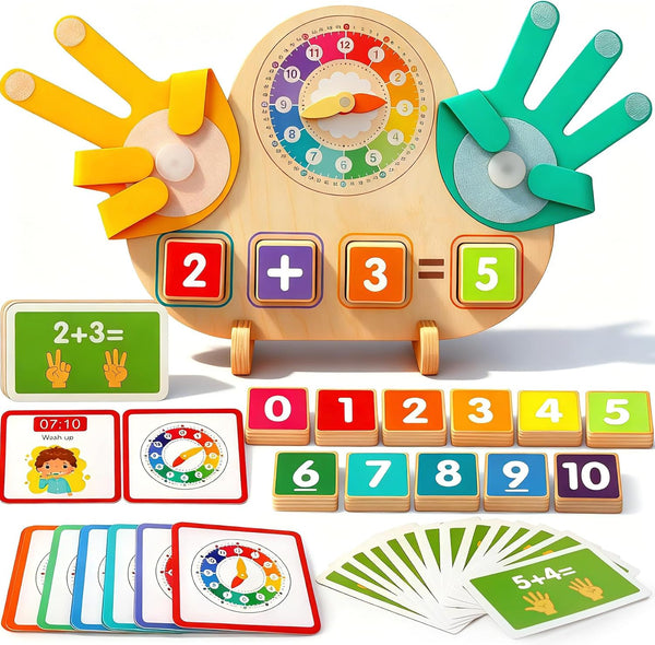 Toddler Learning Toys for 3+,Montessori Preschool Educational Learning Activities Counting & Number