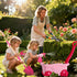 Set Wheelbarrow Set Summer 2 3+ Kids Gardening Tools Outdoor Toys - Backyard Play for Kids with Shovel, Rake, Leaf