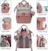 SHITIESHOU Backpack 19 Diaper Bag Baby Bag for Mom Dad with Changing Pad, Pockets, Large Waterproof Travel Baby Girl