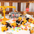 21PCS Set Construction Cake Toppers Truck Cake Decoration Excavator Tractor Tower Crane Cupcake Topper Traffic and Road
