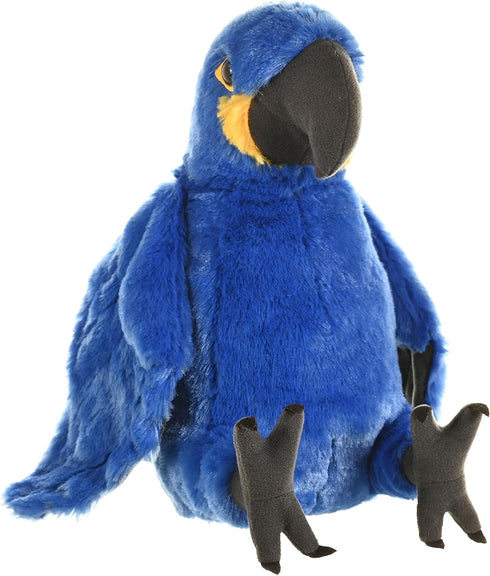 Wild Republic Hyacinth Macaw Plush, Stuffed Animal, Plush Toy, Gifts for Kids,