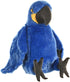 Wild Republic Hyacinth Macaw Plush, Stuffed Animal, Plush Toy, Gifts for Kids,