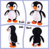 Hopearl Talking Singing Penguin, Interactive Animated Toy that Repeats What You Say, Plush Buddy for Toddlers