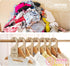 Closet 24M Set HOUISM Beautiful Baby Dividers for Clothes Organizer - Wooden Double-Sided Gender Neutral Size Dividers