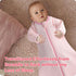 3-6 1.5 2-Way Amrcbb Easy Transition Baby Sleep Sacks with Sleeves Soft Cotton Warm Months Tog, Soft Comfortable