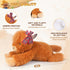 30", SuzziPals Giant Highland Cow Stuffed Animal Big Soft Giant Stuffed Animals, Highland Cow Plush Toys for Relaxation