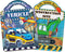 Elfew 2 Pack Puffy Sticker Books for Kids Ages 3-5, Construction Truck