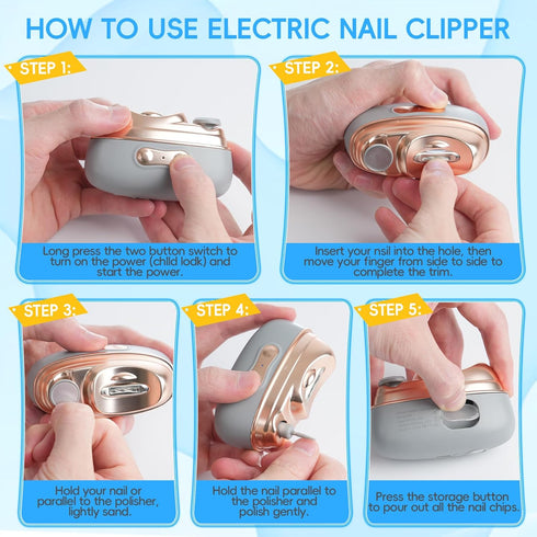 Generic Trimmer 3 1, Electric Nail Clipper & Electric Nail in Electric Nail Clippers for Seniors & Baby Nail Clippers