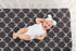 Sweet Jojo Designs Fitted Baby Crib Sheets (Black and White Bows) for Girls, Infant Nursery, Toddler Room - Standard