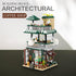 Street View Mini Building Blocks Coffee House Shop Store Kit, Educational Creative Toy for Boys Girls 1025 pcs