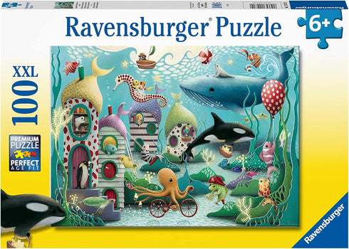 Ravensburger Underwater Wonders - 100 Piece Jigsaw Puzzle for Kids, Fun Educational Toy, Sustainable Pieces