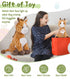Animal,25.6in Tezituor Giraffe Stuffed Large Giraffe Plush Toy with Baby, Cute Plushies,Giraffe Plush Pillow