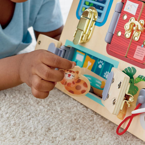 Hape Game Board Lock and Key
