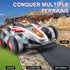 RC Cars - 2.4 GHz Fast Stunt RC Car, 4WD 360° Rotating Trucks with Lights & Music, Off Road Toy for Kids