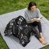 Mazeann Black White Motorcycles Car Seat Cover Baby Breathable Soft Infant Carseat Covers Canopies Babies Carrier