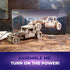 UGEARS 3D Car Model Puzzle, Hot Rod Furious Mouse with Dual Engines, Realistic Scaling Model Kits for All Family