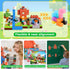 200 3+ Annexfun PCS Magnetic Blocks - Magnetic Building Blocks, Stacking Magnets for Kids, Sensory Toy for STEM