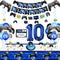 Video Game Party Decorations: 10th Birthday Supplies with HAPPY BIRTHDAY Banner & Gaming Balloons