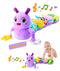 Baby Toys 0-6 Months, Washable Baby Musical Caterpillar Toys with 10 Kid's