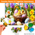 3 Pack 48 Large Piece Puzzles for Seniors, Dementia Activities, Kittens, Chicks, Birds Gift for Elderly Adults