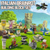 Myth Qholve 16 1 Italian Brain Rot Unique Cartoon Characters Building Blocks in Educational & Entertaining Gift Idea