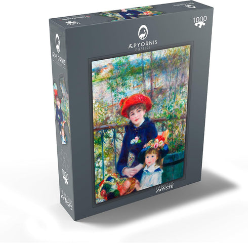 MyPuzzle Two Sisters On The Terrace 1881 by Pierre-Auguste Renoir - Premium 1000 Piece Jigsaw Puzzle for Adults